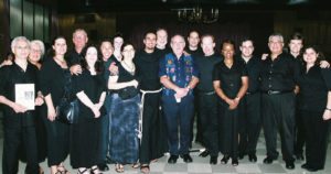 Marc with the Saint Camillus Choir and Marty Haugen - 2005