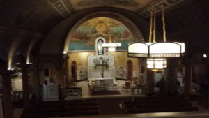 Mount Carmel / Blessed Sacrament - Holy Thursday space 2016