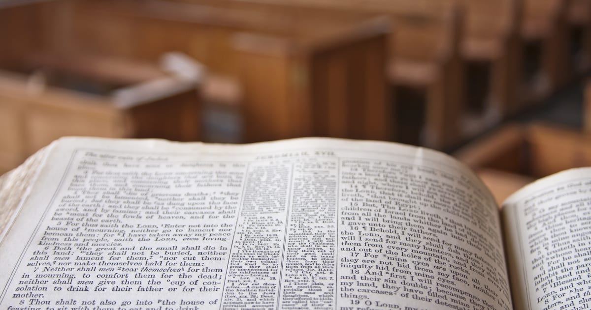 Bible in Pulpit